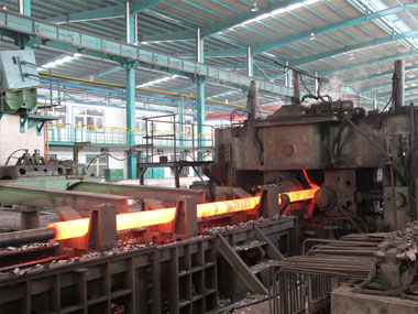 安徽无缝钢管厂家生产线